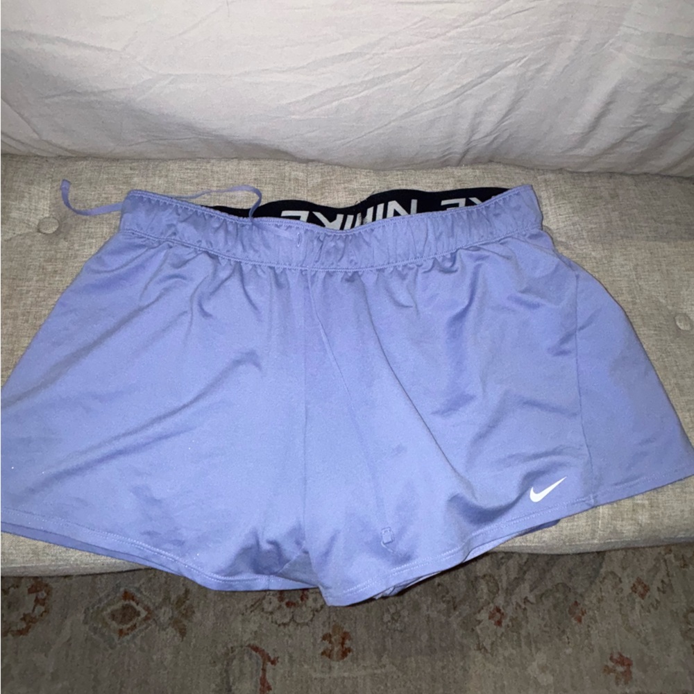 Nike Blue Athletic Shorts Lightweight Performance